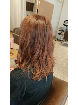 ウィービーパセリ atre川越店(WE BE PARSLEY) オシャレ暖色系カラーウェーブヘアスタイル♪【担当 木村沙織】