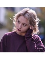 エイチ(H eitf) 無造作カール/デザインカラー