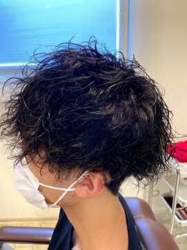 ルシードスタイルビーシャイン(LUCIDO STYLE B SHINE) 豊橋ビーシャイン★ナチュラル無造作スパイラルパーマくせ毛風