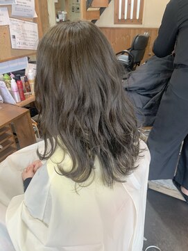 アイフラット 本店(I-FLAT) ロング×柔らかミントベージュ