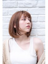 レニーバイエース(LANY by ACE)&nbsp;【LANY 横浜】顔まわりレイヤーボブ×チョコベージュ