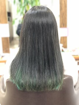 美容室 カノン(Kanon) インナーカラーでちょっと遊び心を♪