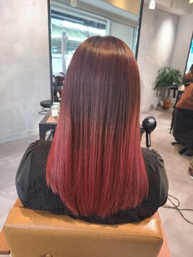 アンド(&.) 傷ませないブリーチカラー★ピコトリ酸熱融合カラー☆