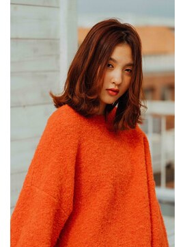 ヘアーアンドフェイス ヌンク(Hair&Face nunc) ヌンク/三田/田町/大保/ロング/ゆるふわ/イルミナカラー/メンズ