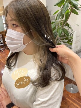 カッツ 元町店(CUT S) インナーベージュカラー