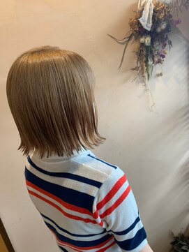 カノエ 宇部小串店(canoe) ボブヘア/髪質改善縮毛矯正/髪質改善/韓国風/韓国ヘア