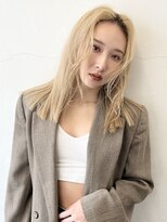 ココ 原宿(KOKO) 【KOKO_TOKYO】Blond #ケアブリーチ#レイヤーカット#セミディ