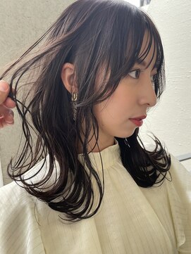 フィーカ(fika) 【fika】透明感カラー×くびれミディアム