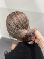 ジルブラン(JIL BLAN)&nbsp;ハイライトバレイヤージュダブルカラー20代30代40代グレージュ