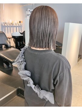 ヘアーエスクールシーユー 枚方T-SITE店(hair S.COEUR×Cu) ボブ/切りっぱなしボブ/ストレートボブ/タッセルボブ