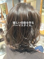 アース 武蔵境店(HAIR & MAKE EARTH) 印象を柔らかく見せてくれるパーマスタイル☆