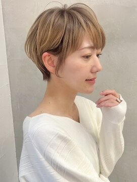 ロンドエニカ 大宮(Lond enika) 前髪パーマアッシュカラーレイヤーロンググレーベージュ[大宮]