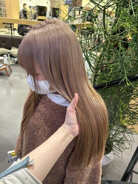 ゼスト 吉祥寺店(ZEST) 吉祥寺/石橋/ブリーチカラー/王道ミルクティーベージュ