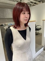 カフ(CAF)&nbsp;CAF松本/レイヤーカット/暖色系カラー/大阪/心斎橋美容室