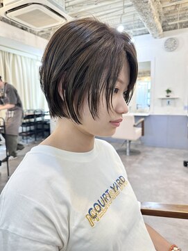 トッカ ヘアアンドトリートメント 難波店 ショートカット/ショートヘア/ショートボブ/30代40代50代/難波