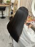 【学割】小顔カット+さらさらストレート　￥14800