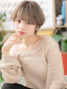 カバーヘア ブリス 川口(COVER HAIR bliss) 外国人風ミルクティーアッシュウルフマッシュc5川口10代20代30代