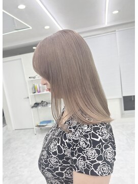 アイセ(I.se Eir TOKYO) ミルクティーベージュ/ケアブリーチ/ハイトーン/西葛西/葛西