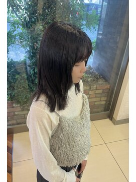 ファーレンピュアスウィート(fahren-pure-suite) フェイスレイヤー+切りっぱなしボブ