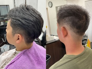 カットショップ ウィルニジュウイチ(CUT SHOP Will21)の写真/《CUT SHOP WILL21/当日予約歓迎》スピーディで効率的な施術で短時間でかっこよくまとまるスタイルに＊
