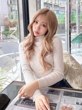 ミラク 町田(MIRAC) 【MIRAC町田店】ハイトーンベージュシールエクステロング