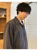 メンズシャドウパーマ