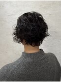 似合わせショートパーアウェーブスタイル