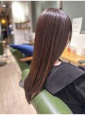 カット+ハイブリッドカラー+水素トリートメントアプトグロス