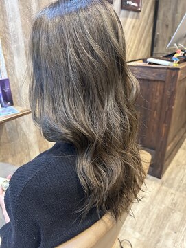 アトム(ATOM) 【色落ちも綺麗！アッシュグレーカラー】