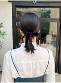 お呼ばれヘアアレンジ