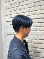 ビランチェ 池袋(bilancia)&nbsp;ネイビーブルー　美髪　イメチェンヘアスタイル