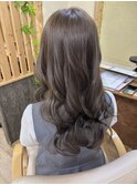 透明感ブラウン!