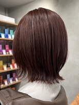 シャルムバイケンジ(Charm.by KENJE)&nbsp;赤髪/艶髪/髪質改善/レッドカラー/レイヤーカット/オージュア