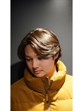 銀座 シノ 灯(shino HANARE) ブラウン毛流れパーマ