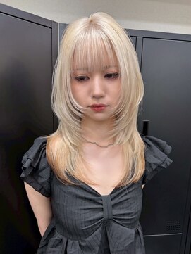 ヌル 神宮前店(Null) ホワイトベージュ/ケアブリーチ/ブリーチカラー/神宮前/表参道
