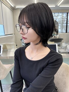 アスター 天神大名店(Aster) ココアグレージュショートボブ/ヘイリーボブ/天神