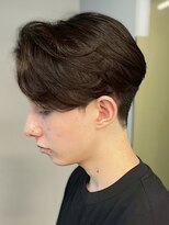 セプト 博多(SEPT.)&nbsp;オリーブベージュ 外国人風カラー 韓国ヘア アップバング 20代