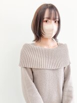 シイノ(Siino)&nbsp;レイヤーボブと透け感ブラウン