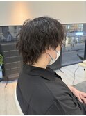 MEN’S HAIR/波巻ツイストスパイラル/フェザーパーマ/新籾