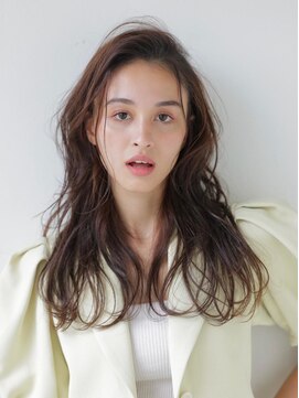 アルテフィーチェ 梅田(artefice) ミニウルフカットロングウルフレイヤーデジタルパーマ40代