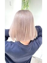 アッシュ 大宮店(Ash)&nbsp;髪質改善ブリーチ/ハイトーンピンクベージュ