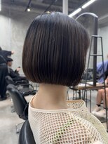 サロウィン 広島(SALOWIN)&nbsp;まとまりボブ×縮毛矯正