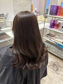 ロビン 反町横浜店(robin) チャコールラベンダー×Aujua アルティール