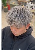 ツイストパーマ＆フルメッシュ