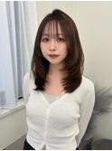 髪質改善/韓国ヘア/レイヤー/ミディアムレイヤー/天神大名