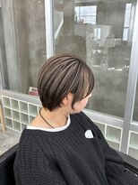 トウロウ 川口店(TOU/ROU)&nbsp;大人ショート　白髪ぼかし　脱白髪染め　ハイライト30代40代50代