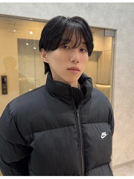 ジーナ オム 札幌(Zina Homme) シースルーマッシュ*リバースセンターパート*Zina Homme札幌