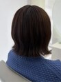 アグ ヘアー ケイト 山形大野目店(Agu hair kate)&nbsp;ほんのりピンクをプラスした柔らかなナチュラルブラウン