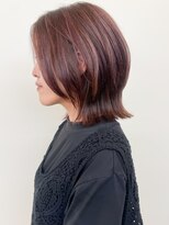 モリオフロムロンドン 原宿本店(morio from London)&nbsp;【morio原宿】くびれボブ　ピンクパープル