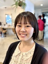 リグ ヘアアンドデザイン(LiG hair&design)&nbsp;大人の切りっぱなしボブ